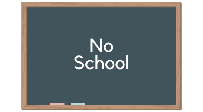 No school - Wednesday, January 22nd